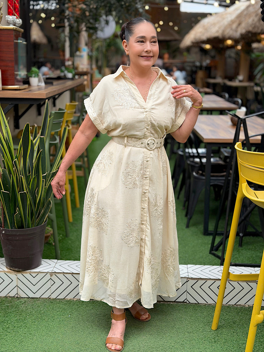 Soraya Beige Dress