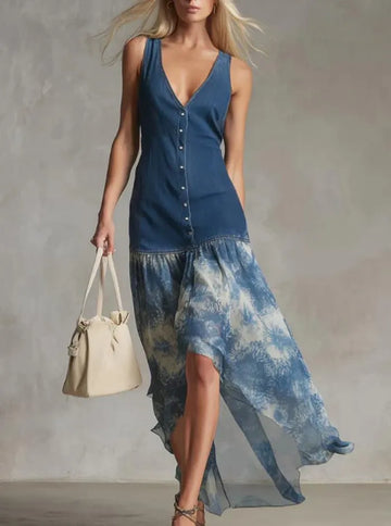 Women's Elegant Holiday Style Hoop Dress