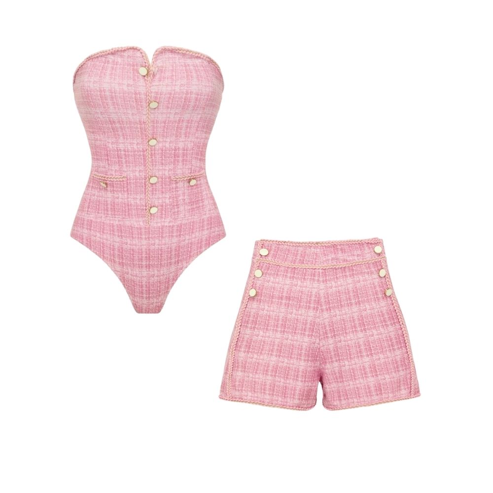 Bandeau Elegant One Piece Swimsuit