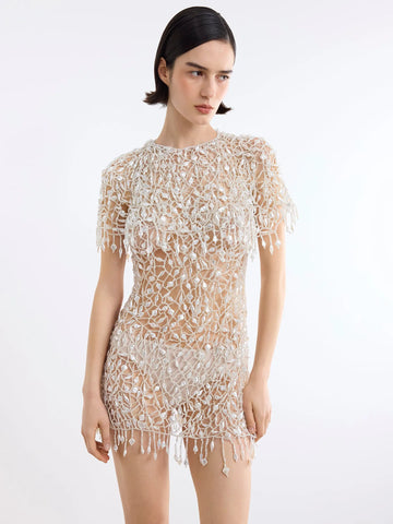 Naia Pearl Mini Dress