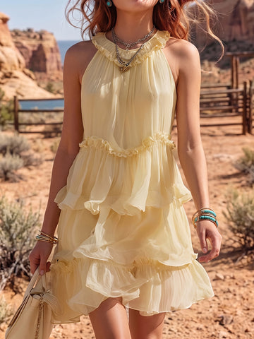 Women's Casual Chiffon Dress