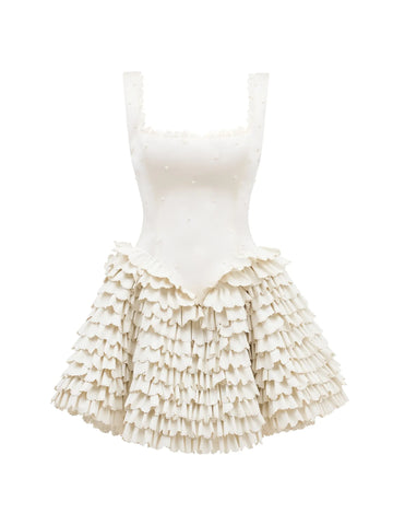 Ballerina Dress Faux Leather