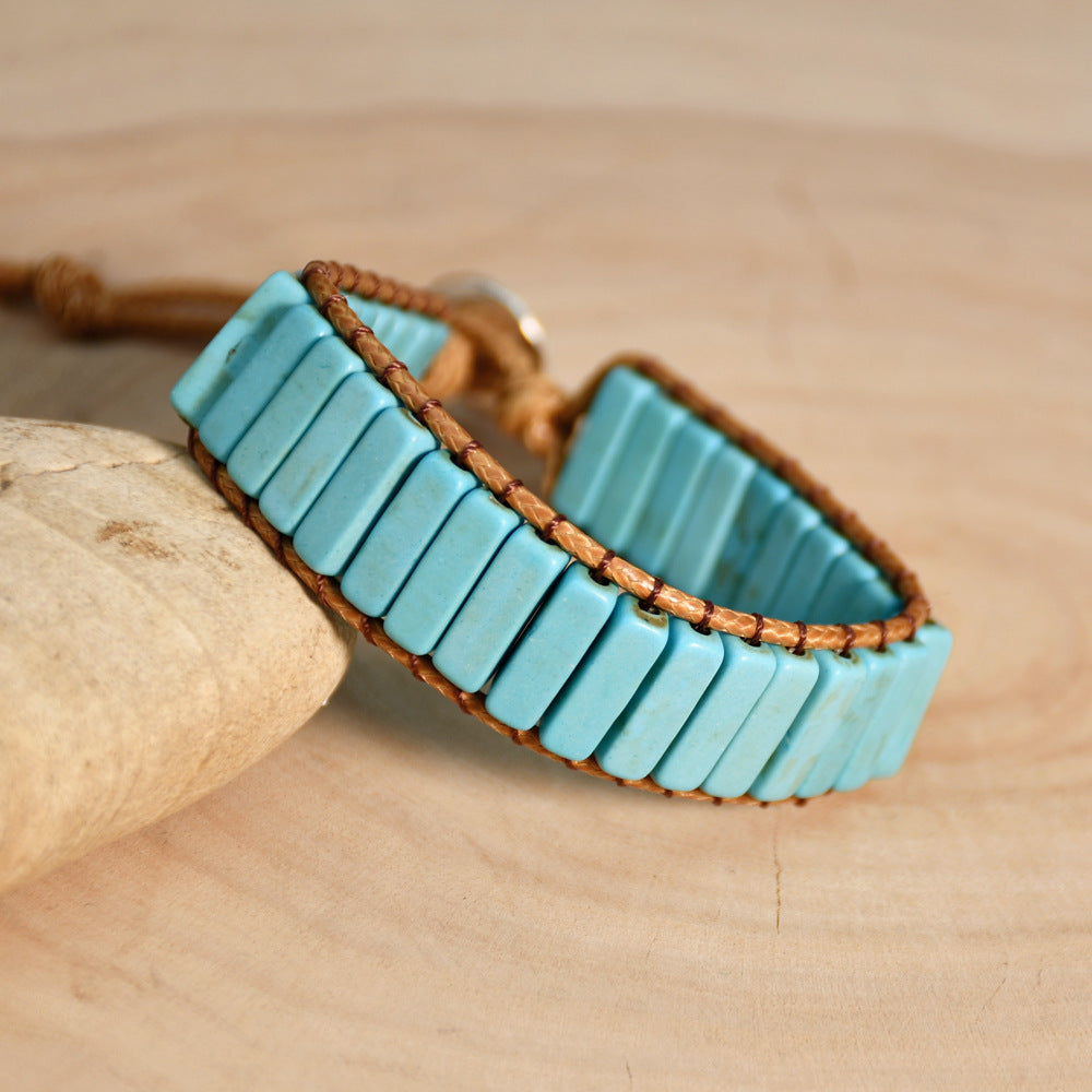 Unisex Retro N Wrap Braided Bracelet