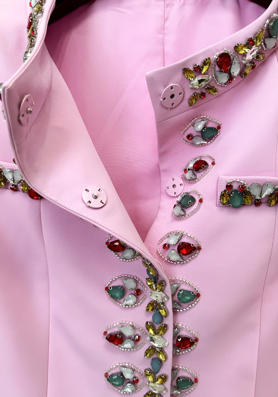 Crystal Suit Pink