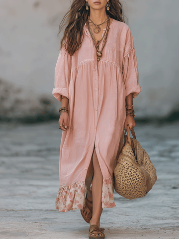 Soft Romantic Flow With Effortless Boho Charm Maxi Dresses