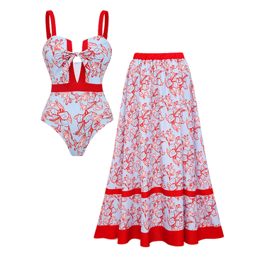 Underwire Bow-detailed Swimsuit Set(s)