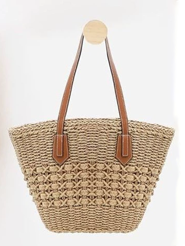 Women's Versatile Hand-woven Shoulder Handbag MDA0427H4T
