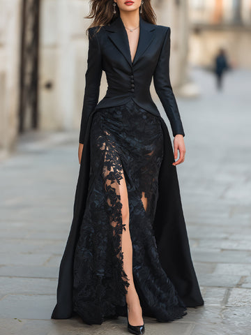 Elegant Tailored Blazer(Blazer Only)