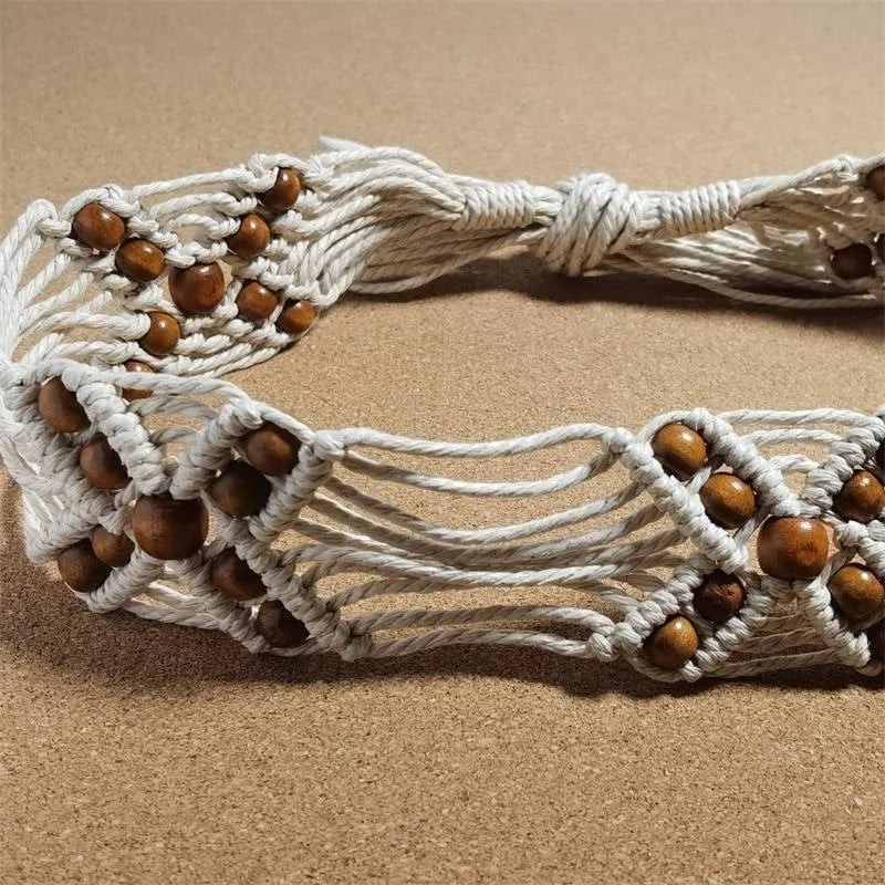 Vintage Resort Bohemian Braided Waist Cord