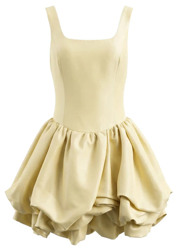 Bubble Dress Yellow