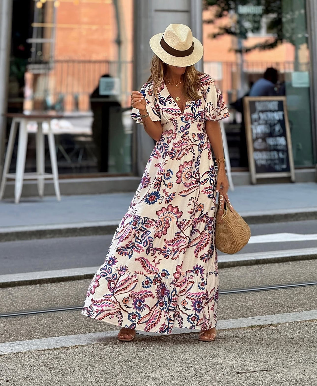 Ruffle Vacation Dress