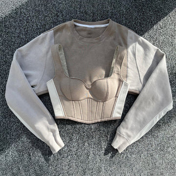 Classic Fashion Patchwork Top Set