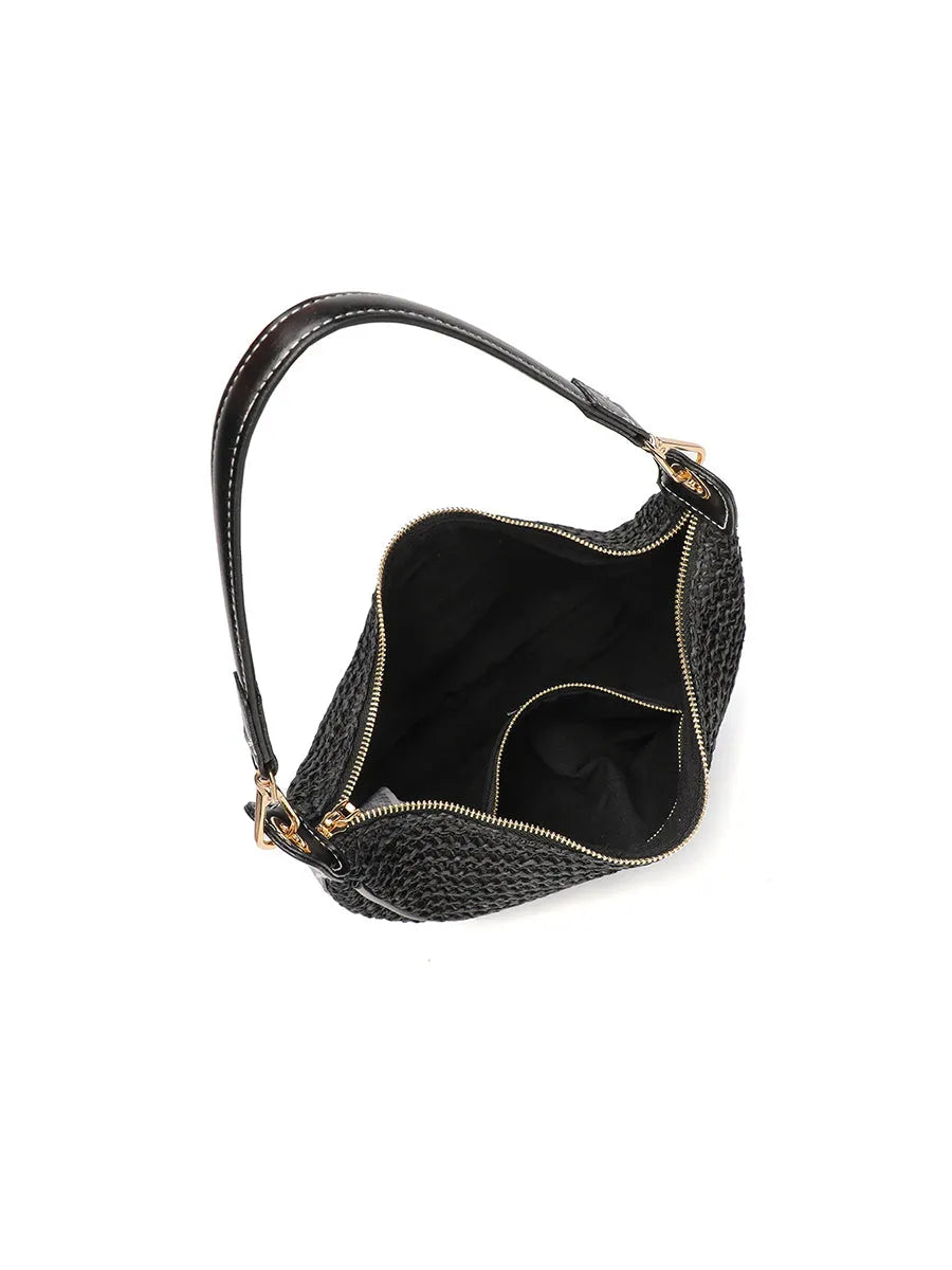 Women's Casual Shoulder Crossbody Bag Woven Underarm Bag MDA0444H5I