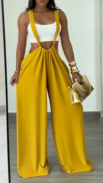 Women's Loose-Fit Streetwear Overalls
