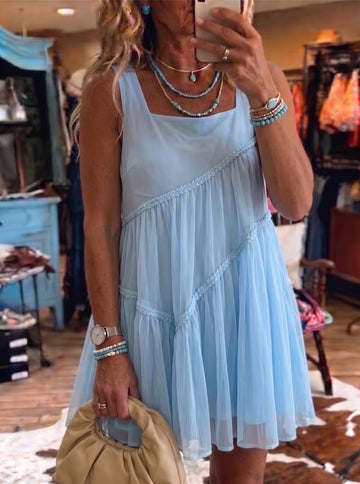 Women's Solid Color Dress