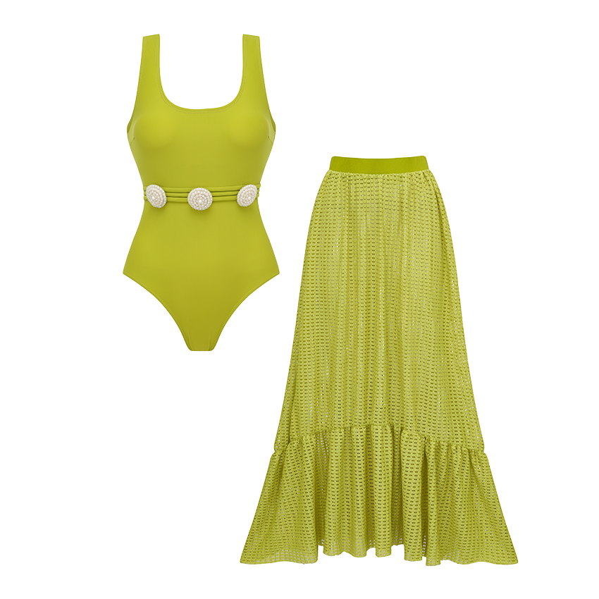 Sling Fashion Solid Color Swimsuit Set(s)